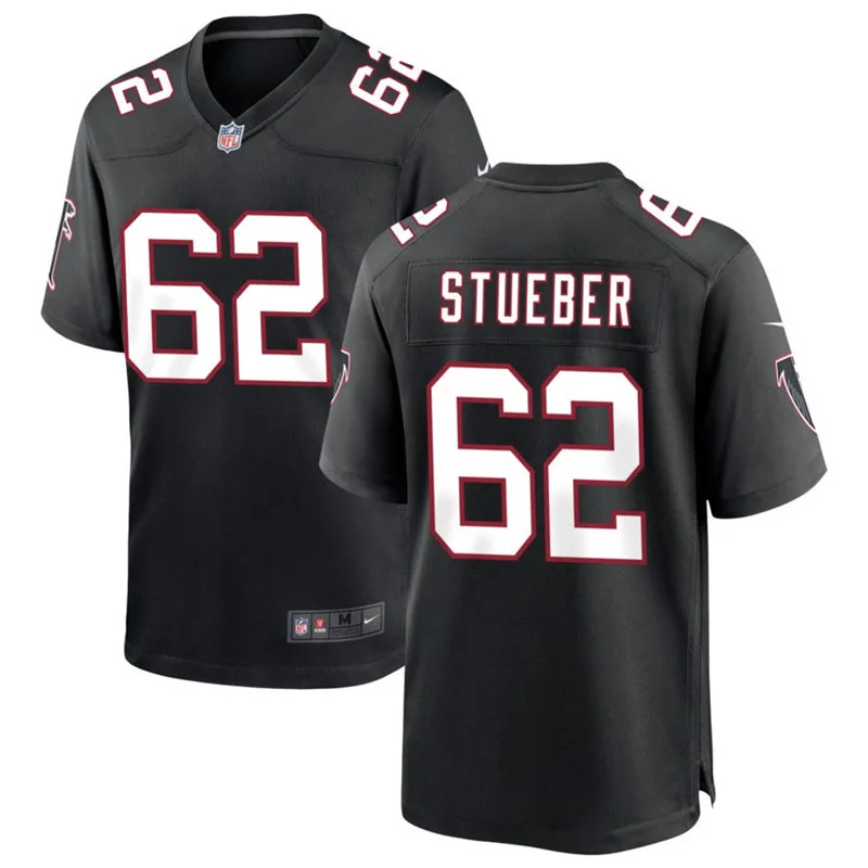 Men's Atlanta Falcons #62 Corey Levin Nike Black Throwback Vapor F.U.S.E. Limited Jersey