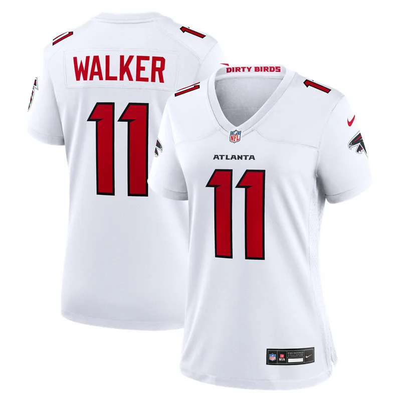 Women's Atlanta Falcons #11 Jalon Walker Nike 2026 White Limited Jersey