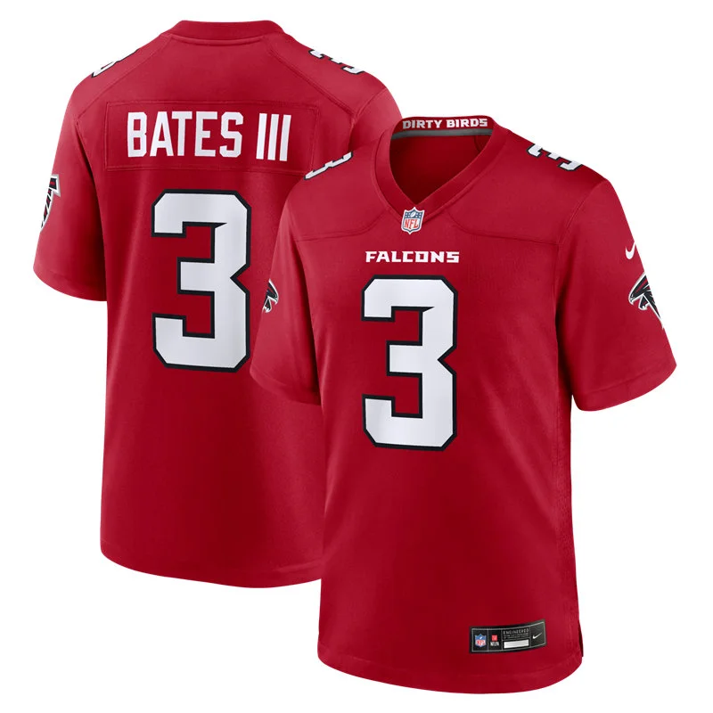 Youth Atlanta Falcons #3 Jessie Bates III Nike 2026 Red Alternate Limited Jersey