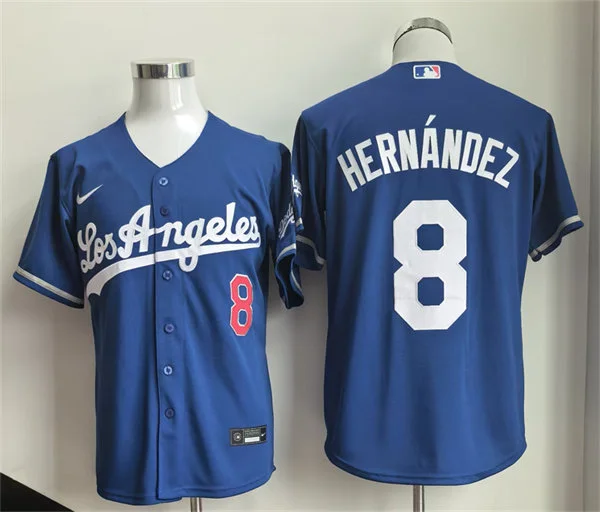Mens Los Angeles Dodgers #8 Kike Hernandez Nike 2026 Royal Alternate 2nd Stadium Jersey