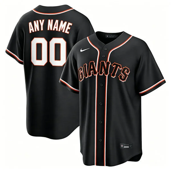 San Francisco Giants Custom 2026 Blackout Fashion Limited Jersey
