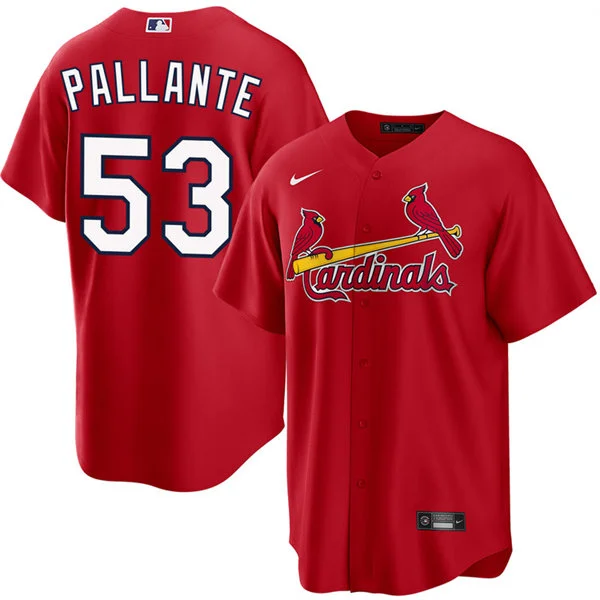 Men's St. Louis Cardinals #53 Andre Pallante Nike Red Alternate Limited Jersey