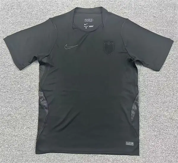 Mens Norway Soccer Blank Black Away 2026 FIFA World Cup Team Jersey