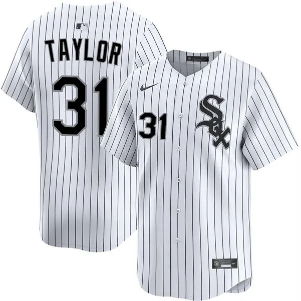Mens Chicago White Sox #31 Grant Taylor Nike White Home Limited Jersey
