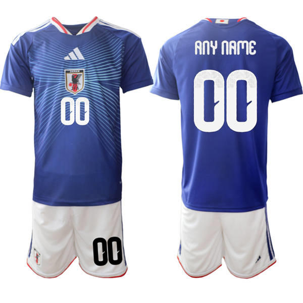 Mens Japan Soccer National Team Home Blue 2026 FIFA World Cup Custom Jersey Kit