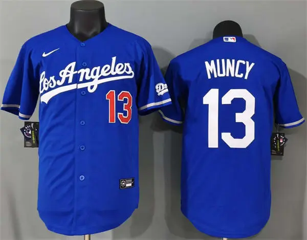 Mens Los Angeles Dodgers #13 Max Muncy  Nike 2026 Royal Alternate 2nd Stadium Jersey