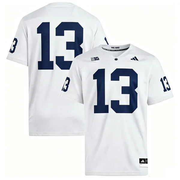 Penn State Nittany Lions #13 Tony Rojas 2026 Adidas White Football Game Jersey