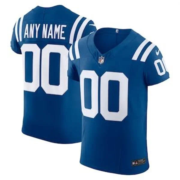 Indianapolis Colts Custom Nike Royal Vapor F.U.S.E. Limited Jersey