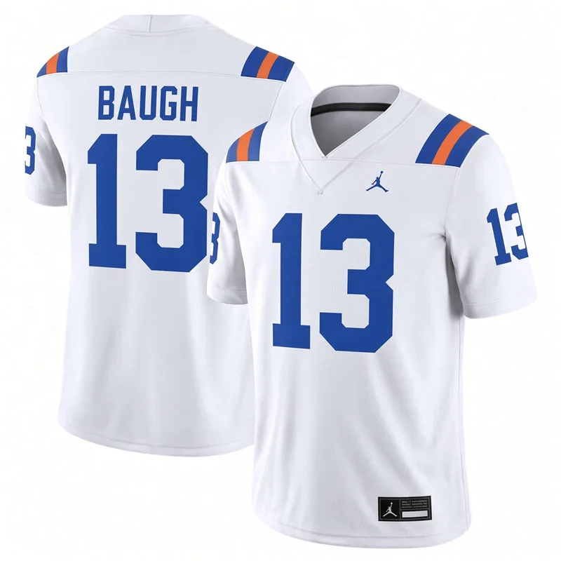 Florida Gators #13 Jadan Baugh 2026 White 1960s Throwback Classic Football Jersey  