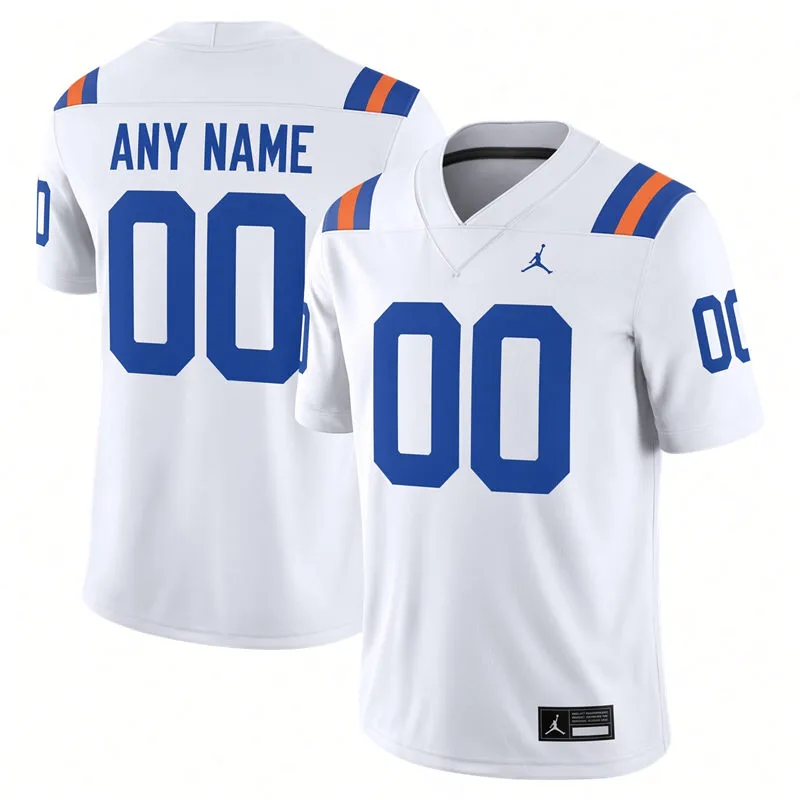 Florida Gators Custom 2026 White 1960s Throwback Classic Football Jersey
