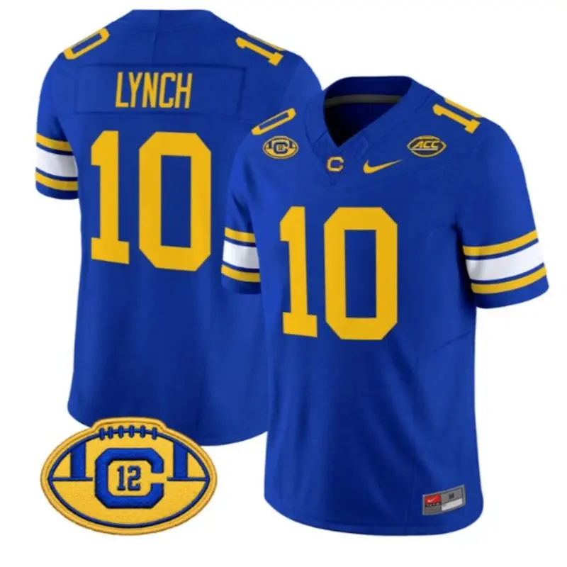 California Golden Bears #10 Marshawn Lynch 2026 Royal Alternate Throwback Football Jersey