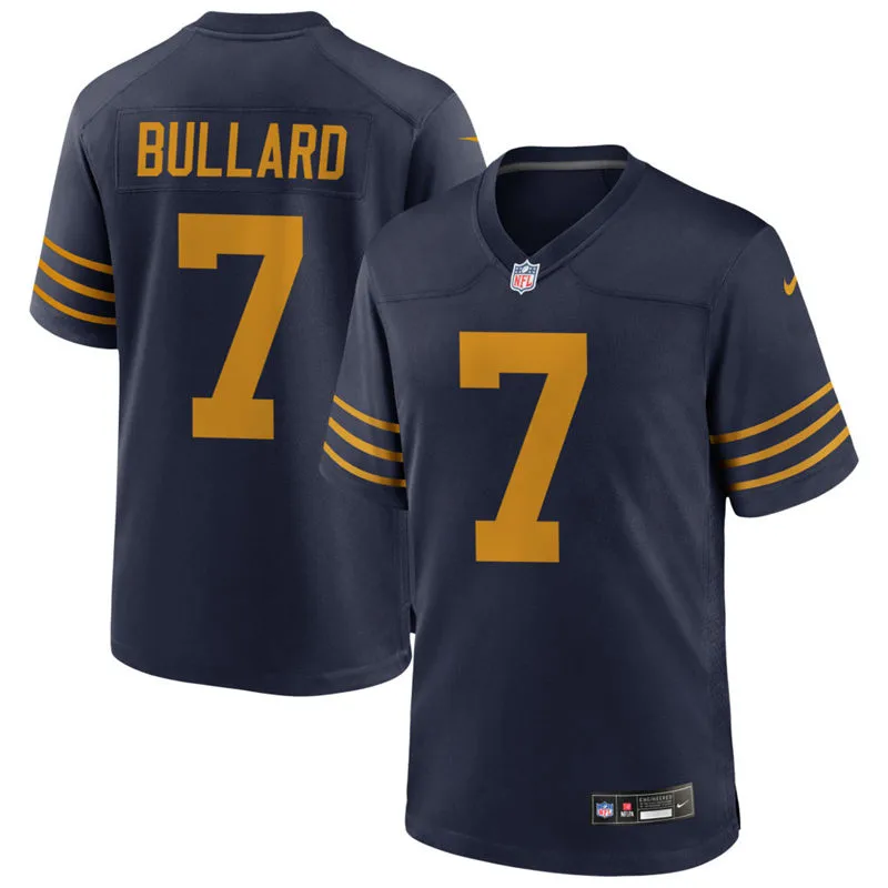 Mens Green Bay Packers #7 Javon Bullard Nike Navy The 1923 Classic Game Jersey