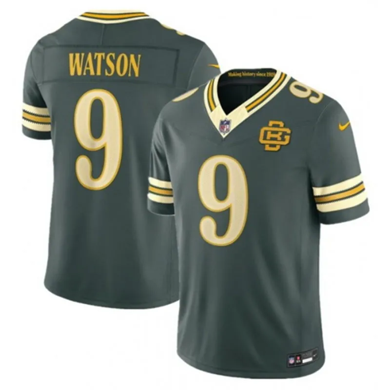 Mens Green Bay Packers #9 Christian Watson Green 2026 F.U.S.E. Rivalries Collection Limited Jersey