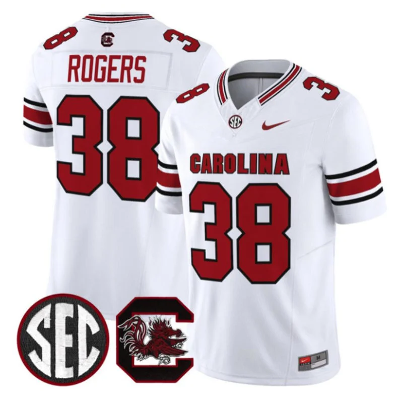 South Carolina Gamecocks #38 George Rogers 2026 Nike White Football Game Jersey 