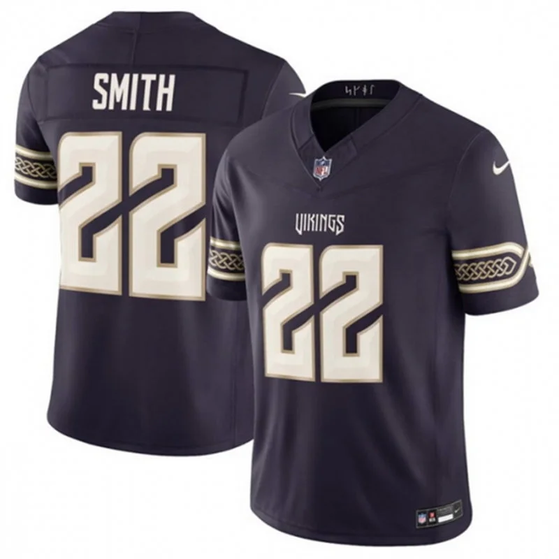 Men's Minnesota Vikings #22 Harrison Smith Purple 2026 F. U. S. E. Rivalries Collection Limited Jersey