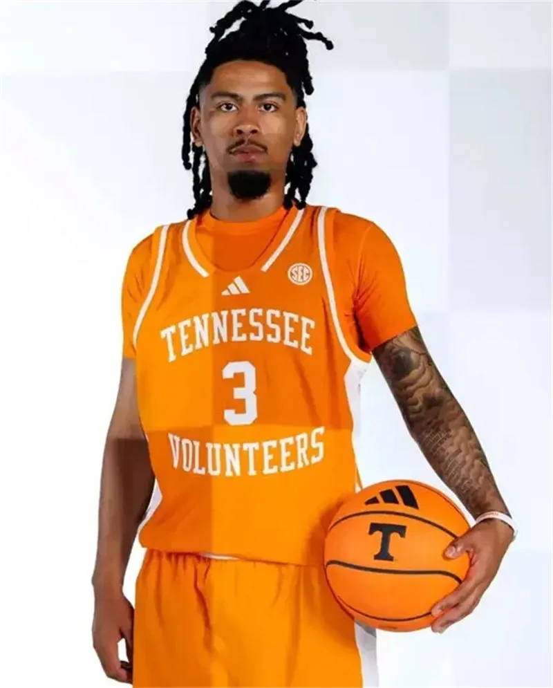 Tennessee Volunteers Custom 2026 Adidas Orange Basketball Game Jersey