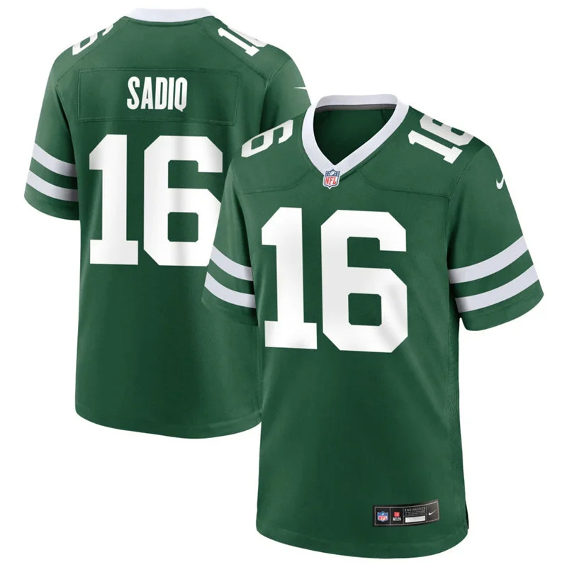Men's New York Jets #16 Kenyon Sadiq Nike Green Vapor Legacy F.U.S.E. Limited Jersey
