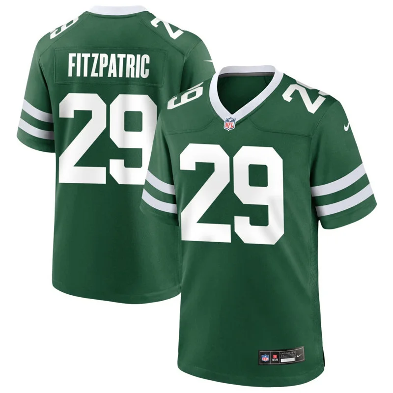 Men's New York Jets #29 Minkah Fitzpatrick Nike Green Vapor Legacy F.U.S.E. Limited Jersey