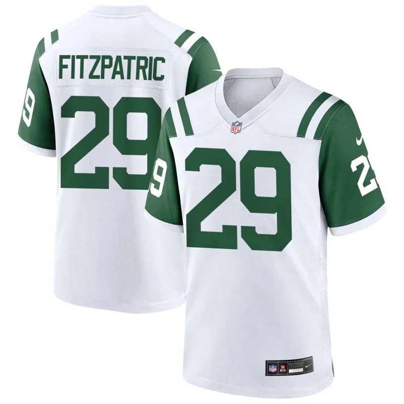 Men's New York Jets #29 Minkah Fitzpatrick White Alternate Classic F.U.S.E. Limited Jersey