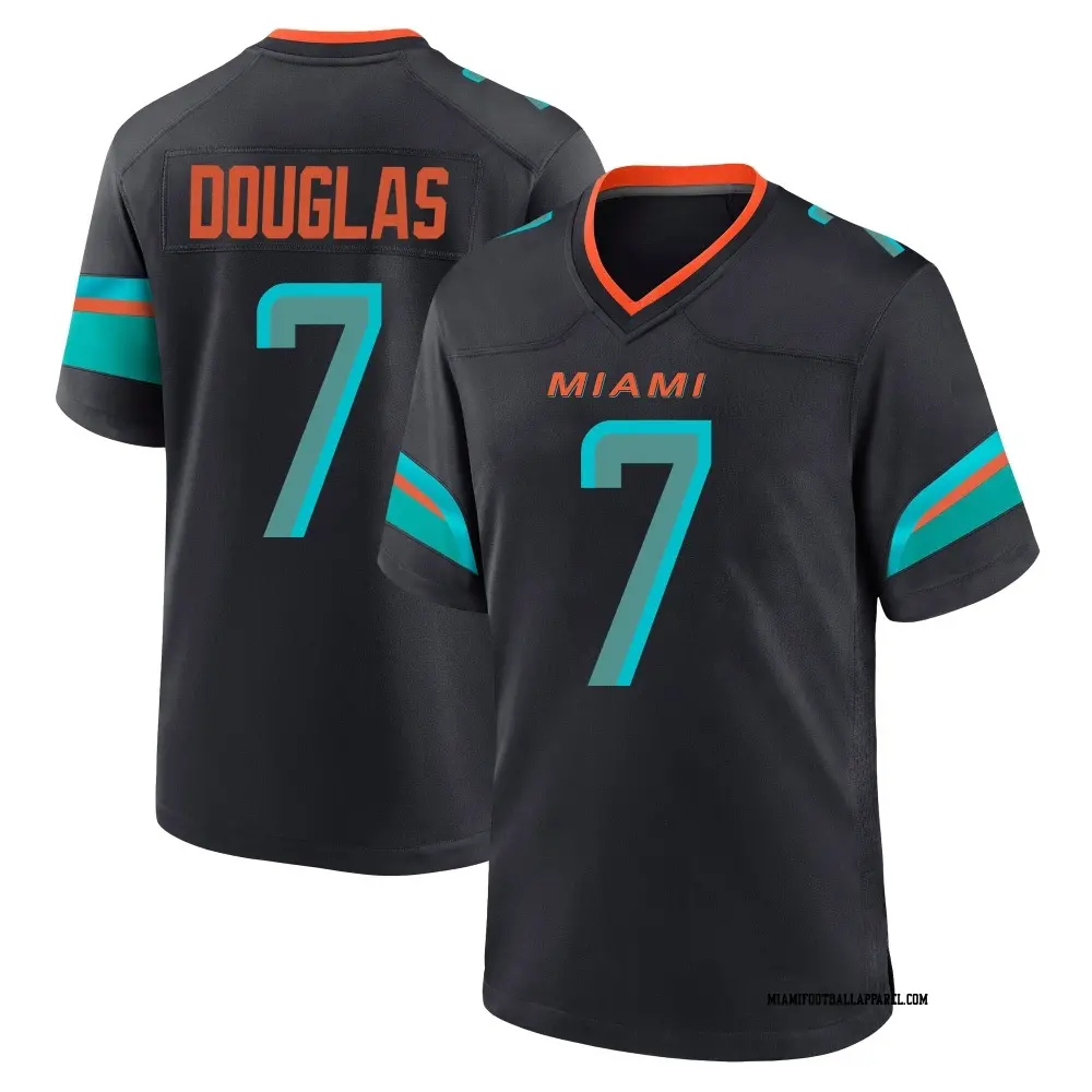 Mens Miami Dolphins #7 Caleb Douglas Pitch Blue Rivalries Collection Limited Jersey