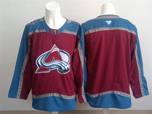 Men's Colorado Avalanche Blank Fanatics Home Maroon Team Jersey