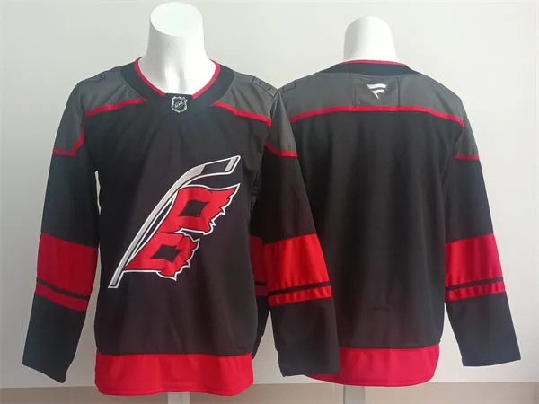Men's Carolina Hurricanes Blank Fanatics Black Home Team Jersey