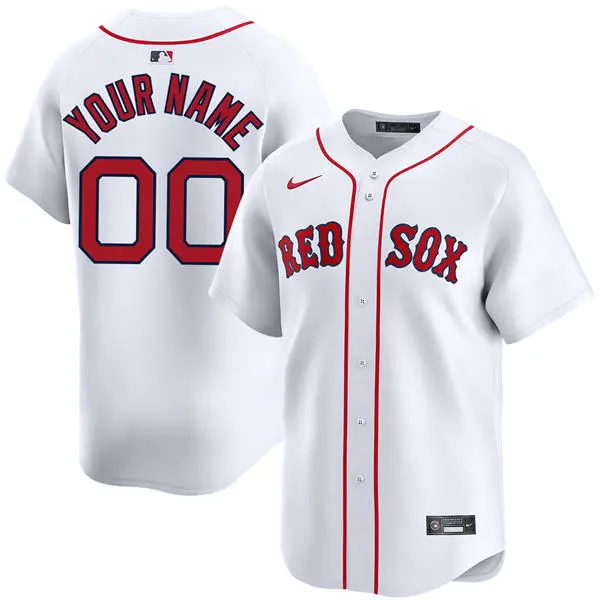Youth Boston Red Sox Nike White Home 2020 Replica Custom Jersey