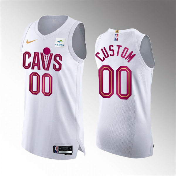 Cleveland Cavaliers Custom Nike 2026 White Association Edition Jersey