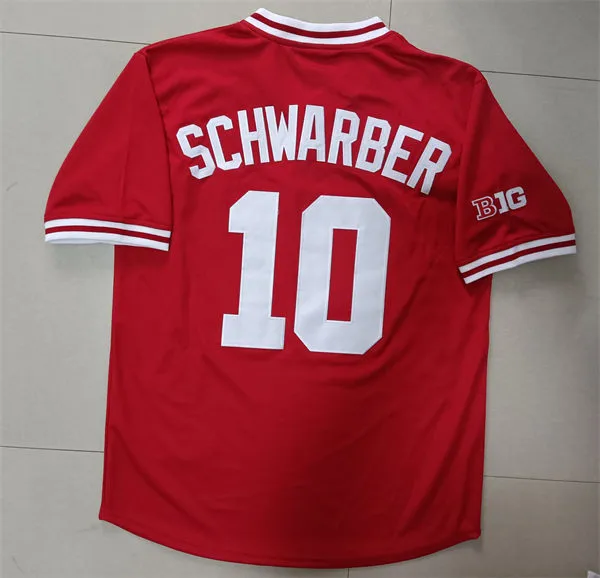 Indiana Hoosiers #10 Kyle Schwarber Crimson Pullover College Baseball Jersey Indiana Hoosiers #10 Kyle Schwarber Crimson Pullover College Baseball Jersey