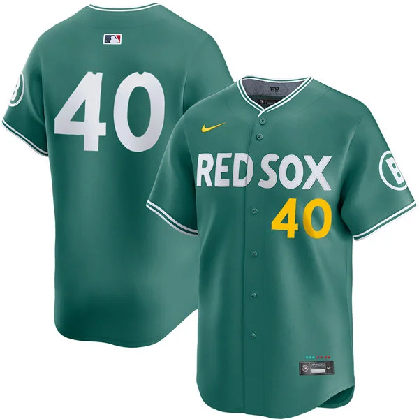 Men's Boston Red Sox #40 Willson Contreras GreenCity Connect 2.0 Vapor Limited Player Jersey