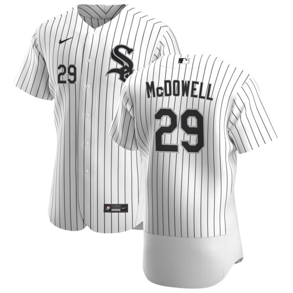 Men's Chicago White Sox Retired Player #29 Jack McDowell Nike White Home Flex Base Jersey