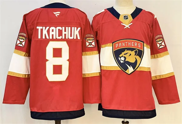 Men's Florida Panthers #8 Brady Tkachuk Fanatics Red Home Primegreen Player Jersey
