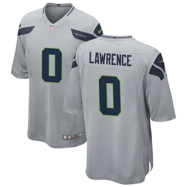 Youth Seattle Seahawks #0 DeMarcus Lawrence Nike Gray Limited Jersey