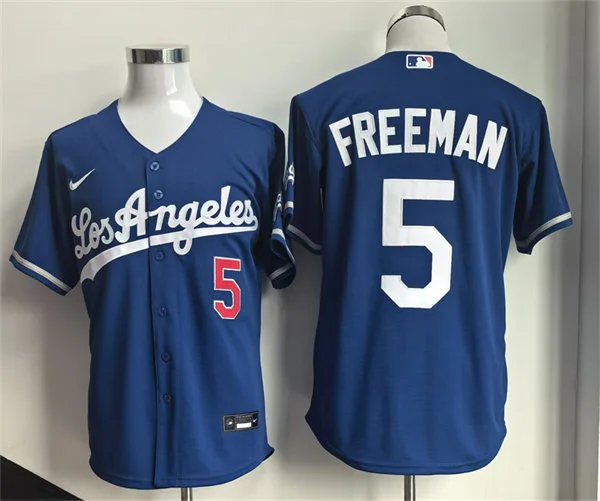 Mens Los Angeles Dodgers #5 Freddie Freeman Nike 2026 Royal Alternate 2nd Stadium Jersey