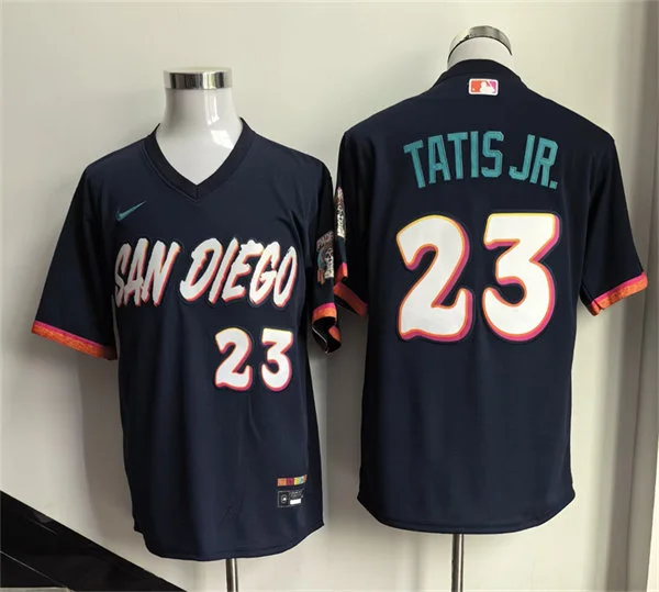 Mens San Diego Padres #23 Fernando Tatis Jr. Nike 2026 Obsidian City Connect Limited Jersey