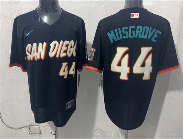 Mens San Diego Padres #44 Joe Musgrove Nike 2026 Obsidian City Connect Limited Jersey
