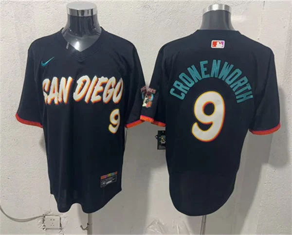 Mens San Diego Padres #9 Jake Cronenworth Nike 2026 Obsidian City Connect Limited Jersey