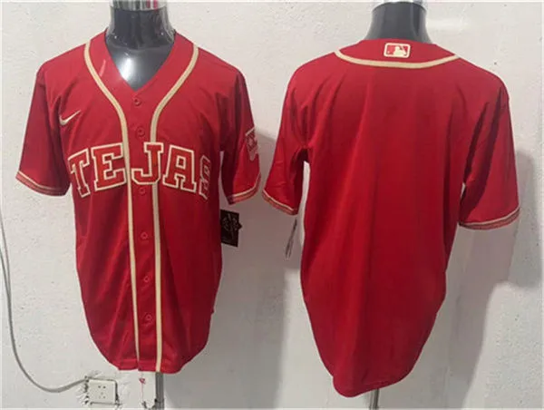 Texas Rangers Blank 2026 Viva Tejas City Connect Limited 2.0 Team Jersey Maroon
