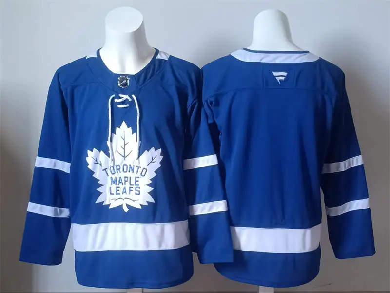 Mens Toronto Maple Leafs Blank Fanatics Home Blue Team Jersey