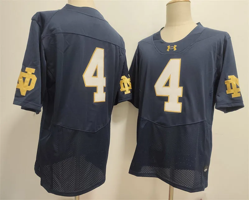 Youth Notre Dame Fighting Irish #4 Jeremiyah Love 2025 Navy College Football Game Jersey