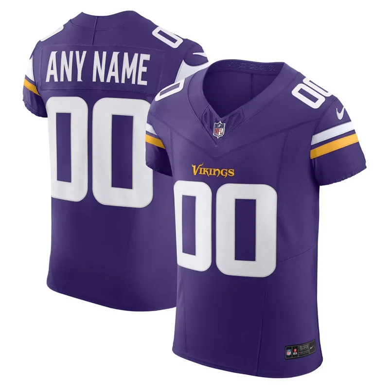 Minnesota Vikings Custom Nike Purple F.U.S.E. Vapor Limited Jersey