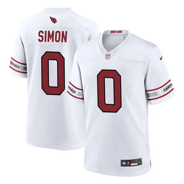Youth Arizona Cardinals #0 Cody Simon White Limited Jersey