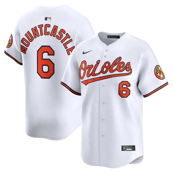Youth Baltimore Orioles #6 Ryan Mountcastle Nike Home White Jersey