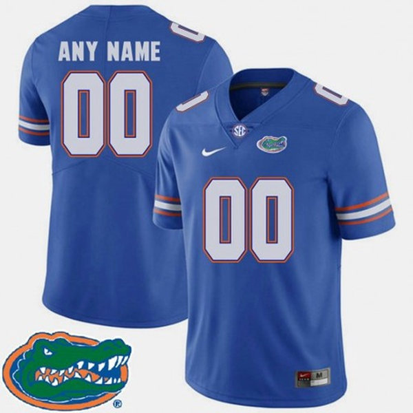 Florida Gators Custom Nike Royal Football Jersey