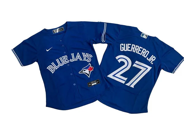 Women's Toronto Blue Jays #27 Vladimir Guerrero Jr. Nike Royal Alternate Jersey