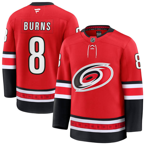 Youth Carolina Hurricanes #8 Brent Burns Home Red Jersey